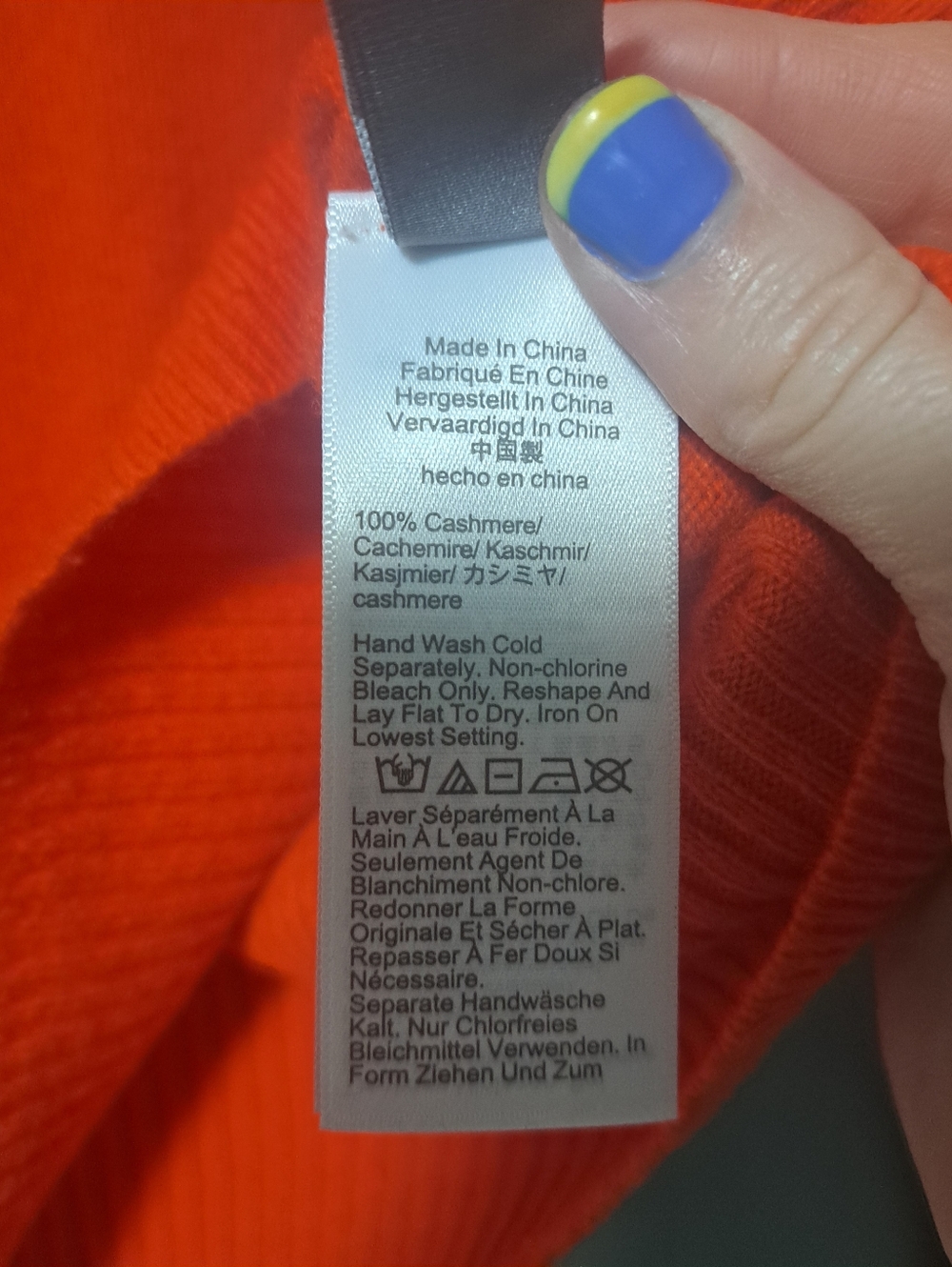 J. Crew 100% Cashmere Shrunken Crewneck Sweater Chili XXS NWOT - Picture 5 of 8